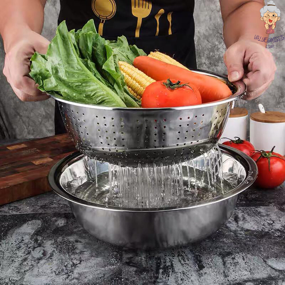 Gambar Stainless Steel SUS304 Colander ???SUS304?????