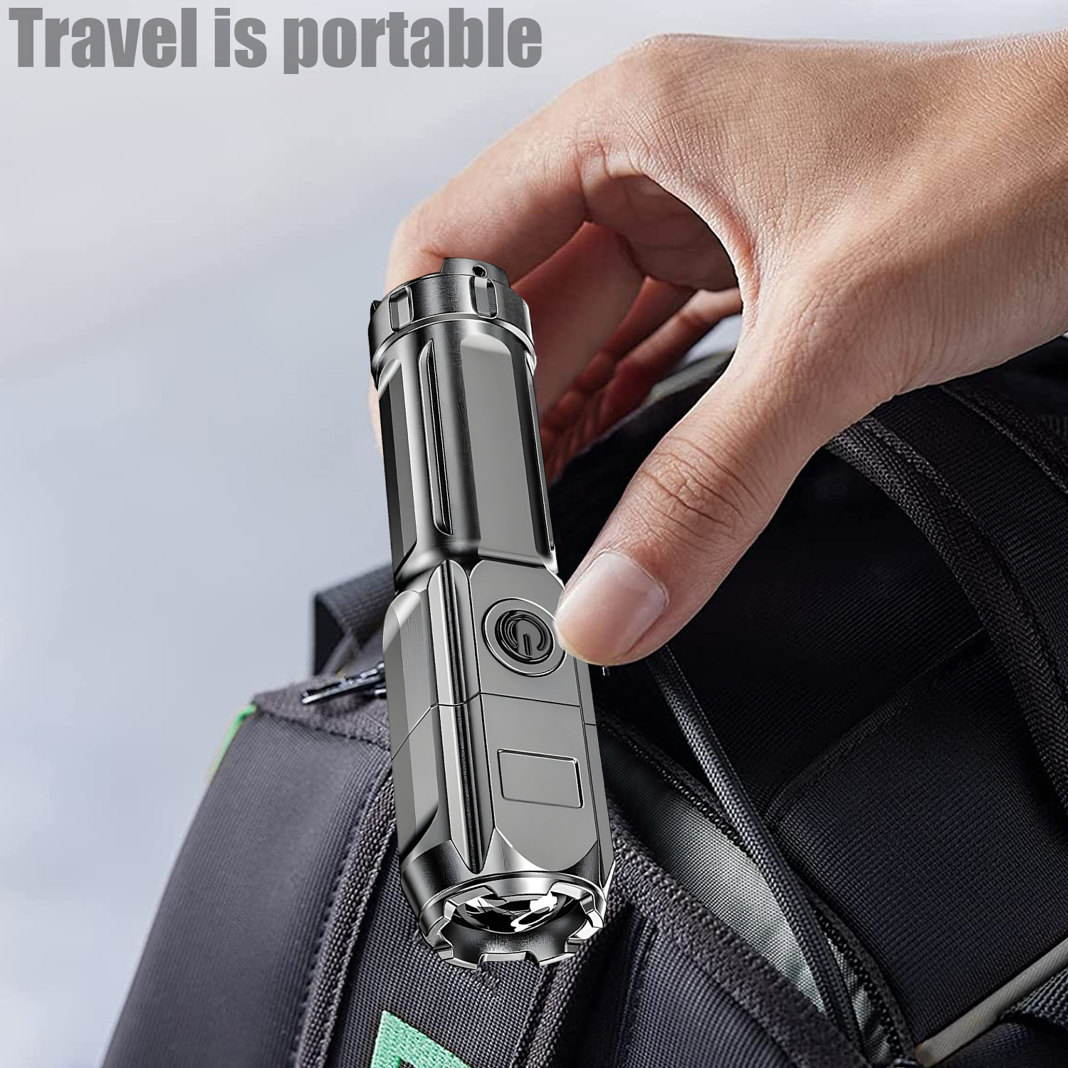 Professional Led Torch Rechargeable Zoomable Uv Flashlight_voghion.com