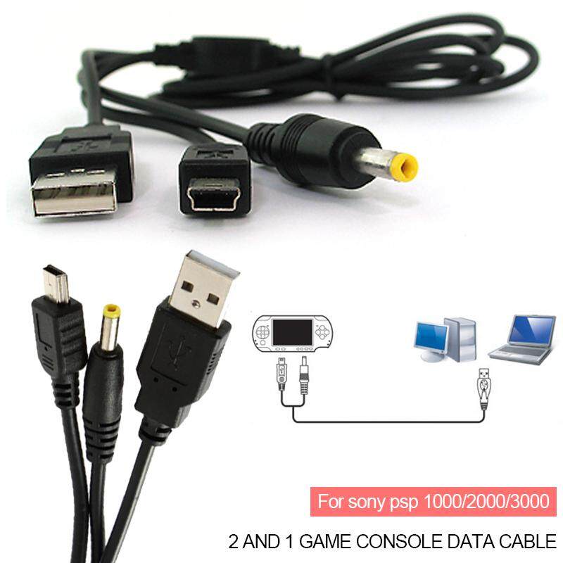 USB Data Cable Charger Cable Charger Wire Durable 2-In-1 USB Port for Sony  PSP 1000 / 2000 / 3000 USB Cable Console Controller Data Charge Cable Video  Games Power Supply Adaptor | Lazada PH