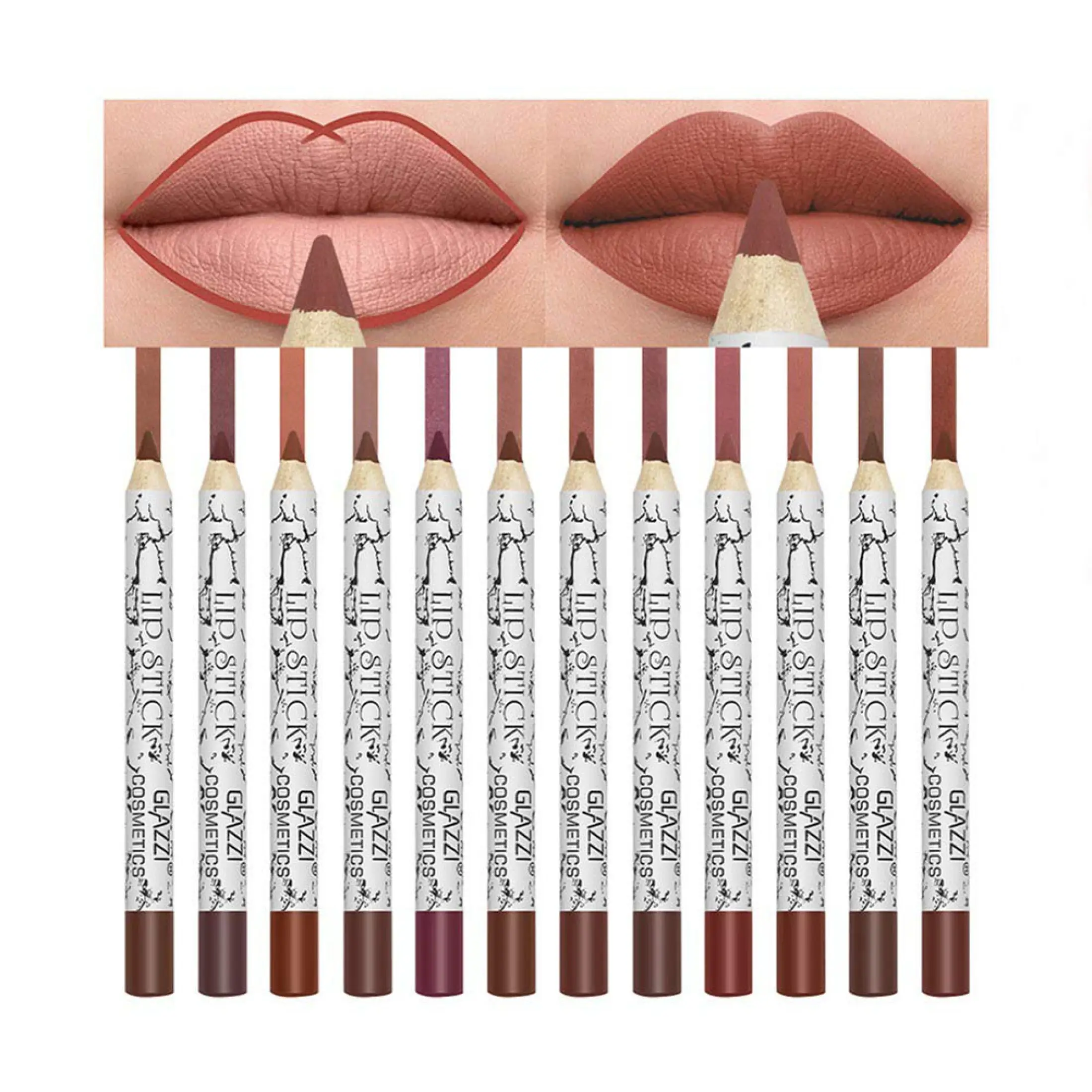 lip liner and lipstick set