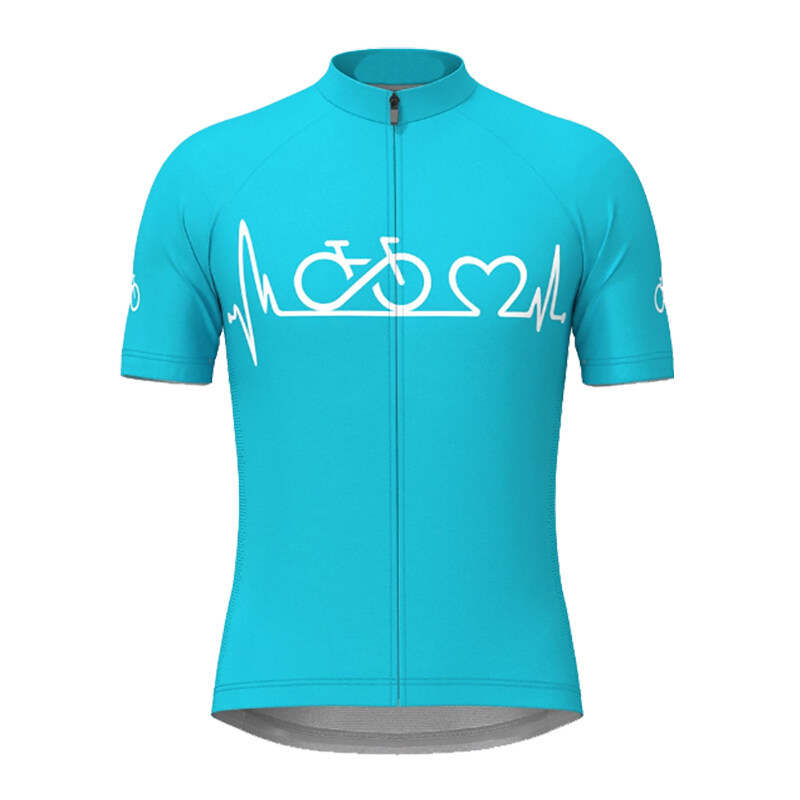 2023 Summer Anti-UV Men Bicycle Cycling Jersey Short Sleeve Cartoon Cycling Clothes Mountain Bike Racing Shirts