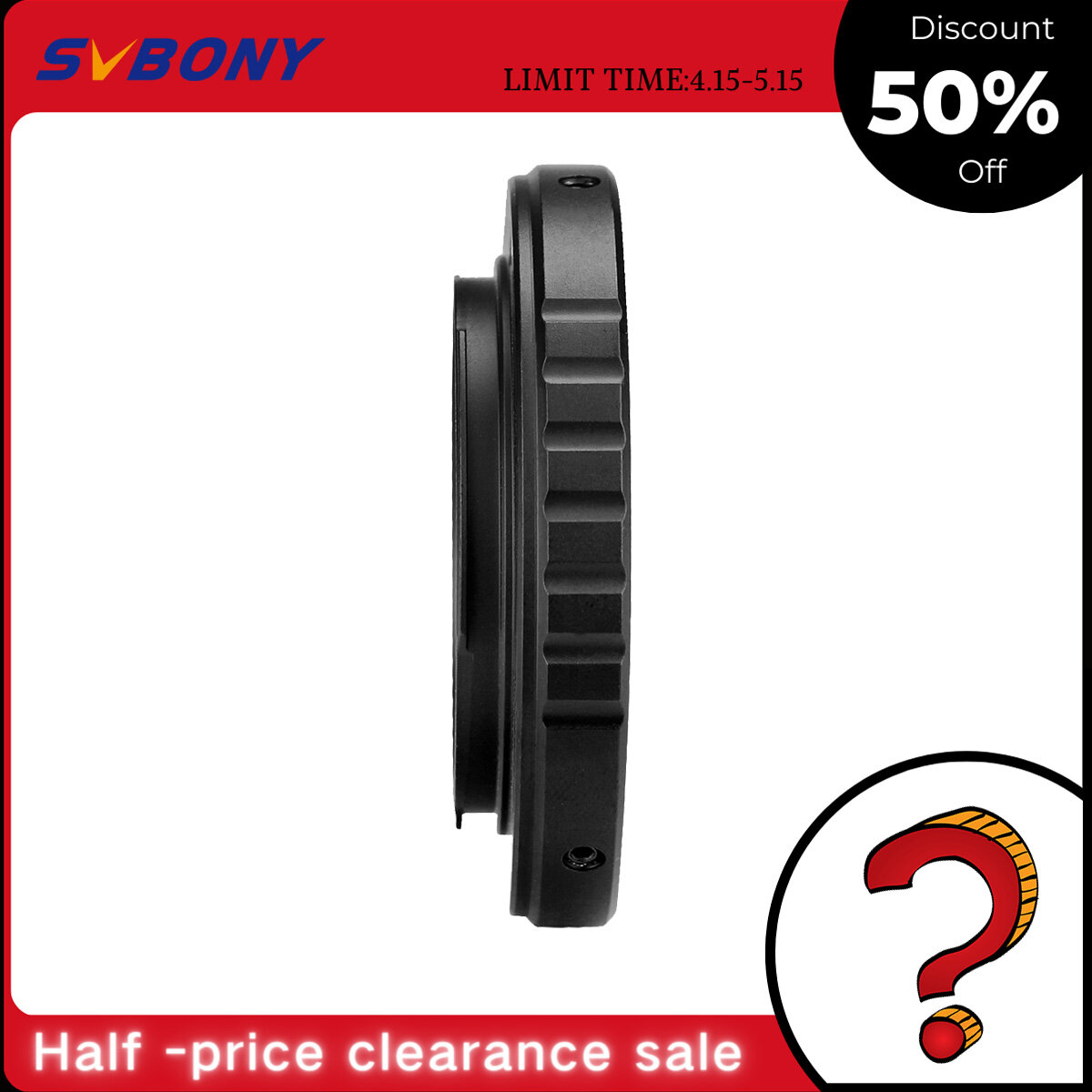 SVBONY Bộ Chuyển Đổi SV194 T Bộ Chuyển Đổi Vòng 1.25 Inch Và T2 T Tương Thích Với Mọi Ống Kính Tiêu Chuẩn Nikon Và Kính Viễn Vọng Kim Loại Kính Hiển Vi