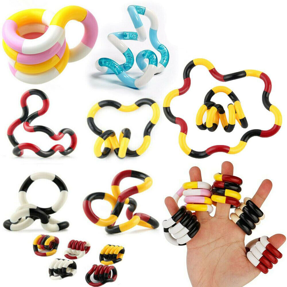 Details about   Fidget String Tangles Toy Relax Anxiety Stress Adhd Sensory Aid Twist Fiddle QZ 