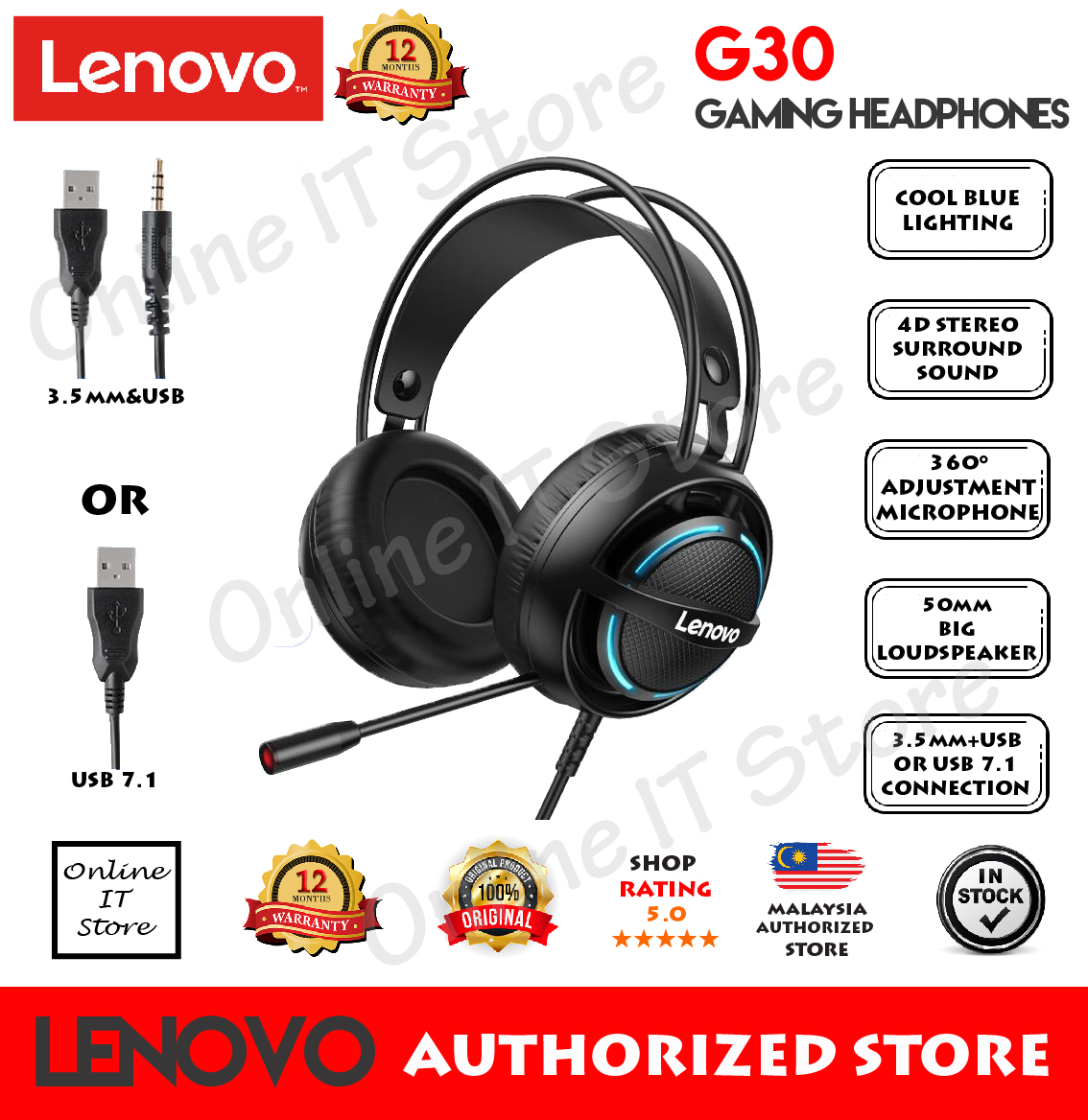 HP H360G 7.1 Virtual Surround Usb2.0 