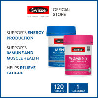 Swisse Ultivite Mens Multivitamin 120 Tablets + Swisse Ultivite Womens Multivitamin 120 Tablets