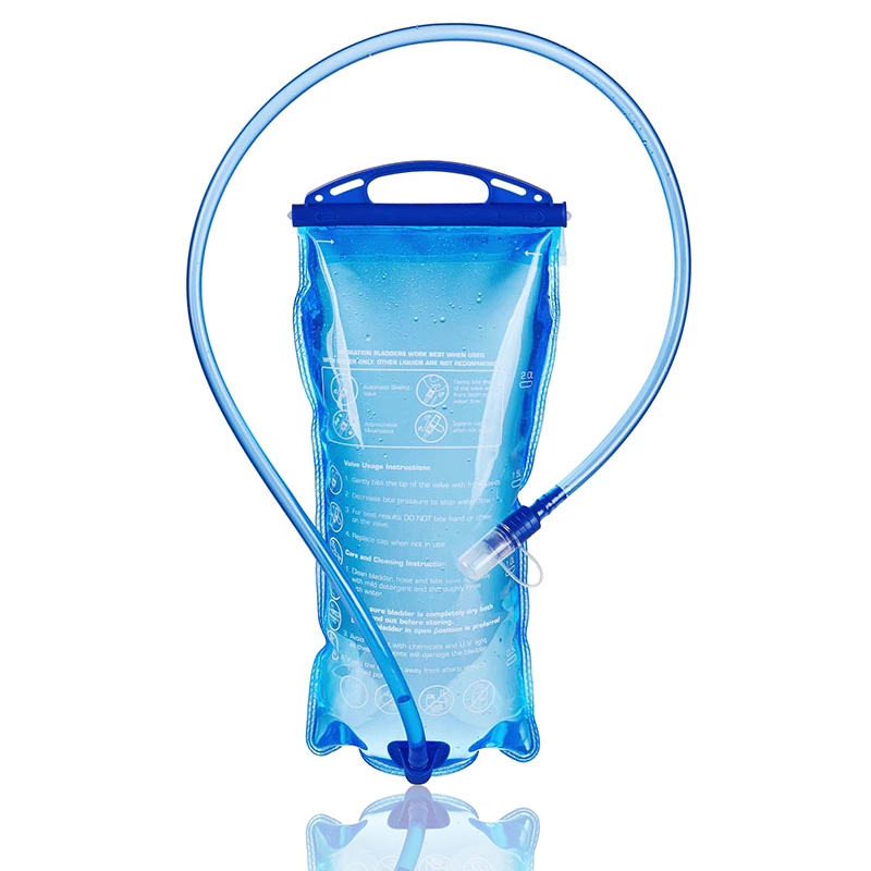 2L uống bình chứa nước Túi đựng nước Túi đựng nước Túi lưu trữ chạy thể thao ngoài trời áo trữ nước Ba lô Cắm Trại Đi Bộ Đường Dài leo núi