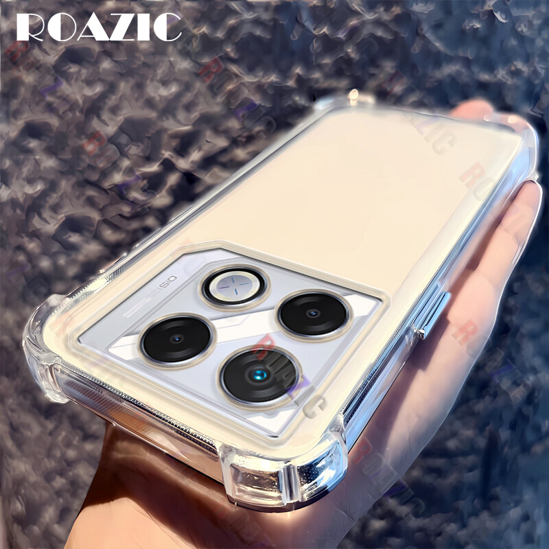 SEAHAI Cover per Realme GT2 PRO (GT 2 PRO), [360° Rotante Staffa] [Militare Anti-Caduta Protezione] Cornice Paraurti in Silicone Morbido Ultra Sottile Custodia - Blu