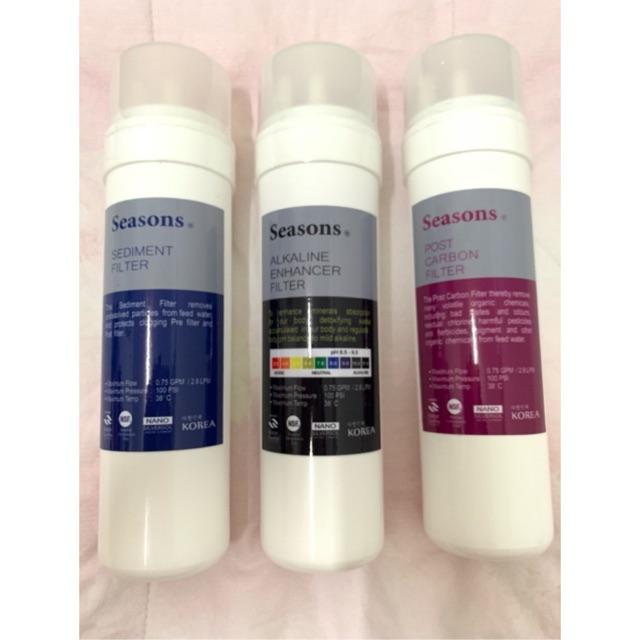 Gambar Halal 3 Stage Korea Alkaline Water Filter Cartridge  Set
