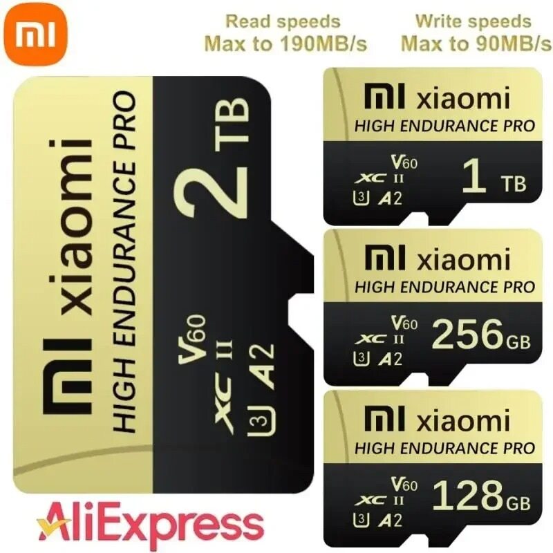 Xiaomi Micro TF SD Memory Card 2TB A2 High Speed Cartao Storage Data For Nintendo Switch - ยี่ห้อ Xiaomi ราคา 147 บาท*ส่งฟรี