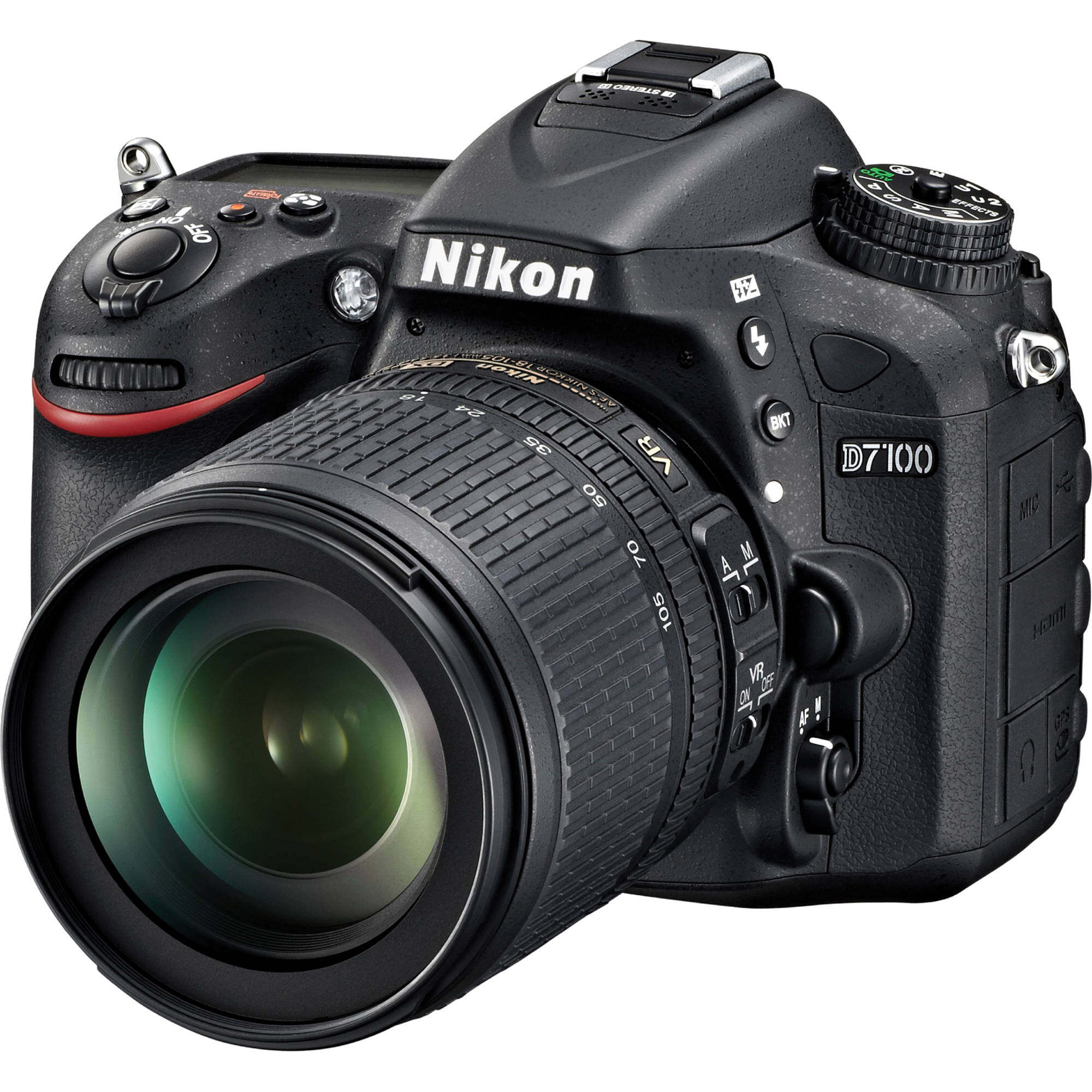 Máy ảnh Nikon D7100 DSLR với ống kính 18-105mm