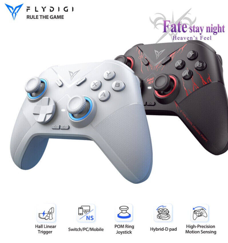 Bộ Điều Khiển Chơi Game Bluetooth Không Dây Flydigi Direwolf Chính Hãng Hỗ Trợ PC/NS/Android/IOS