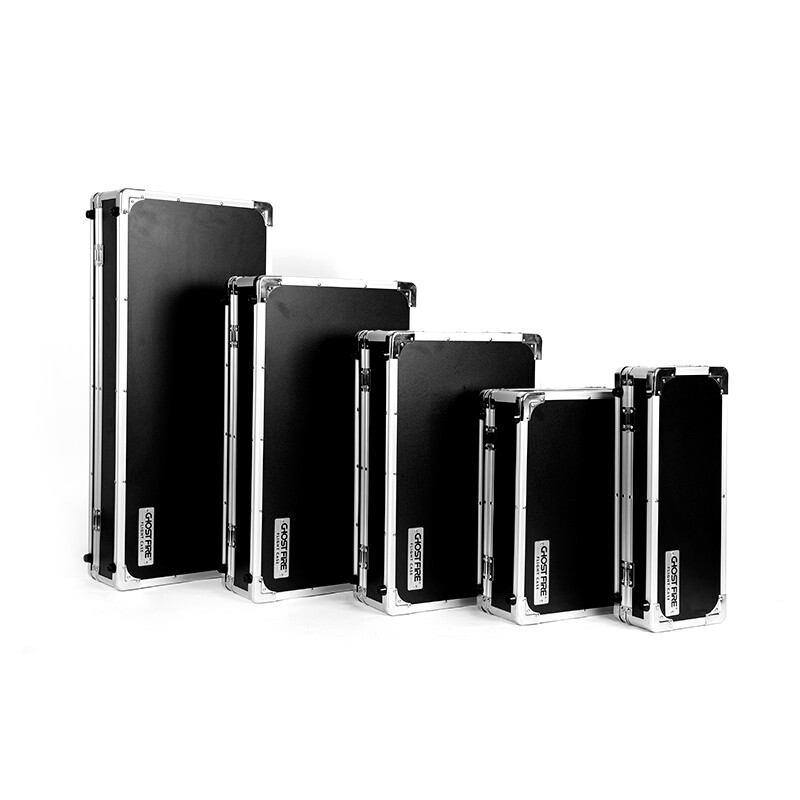 Ghost Fire Guitar Multi Effect Pedal Case with Pedal Mounting Tape Fastener Sturdy Locking Aluminum T series ราคา 1,355 บาท*ส่งฟรี