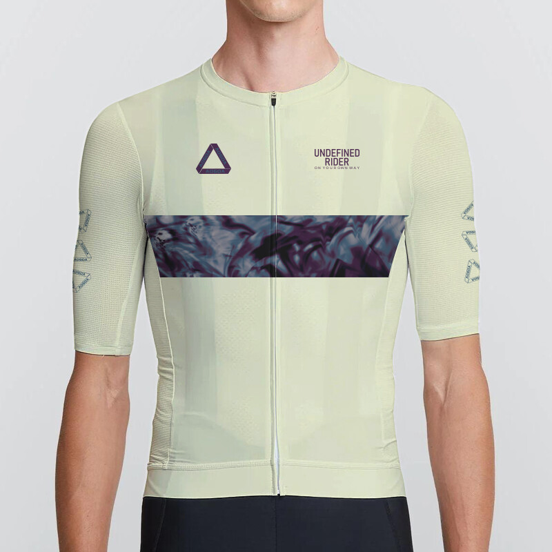  Aogda thoáng khí nhẹ tay áo ngắn đi xe đạp Pro Aero Xe đạp đua Jersey 