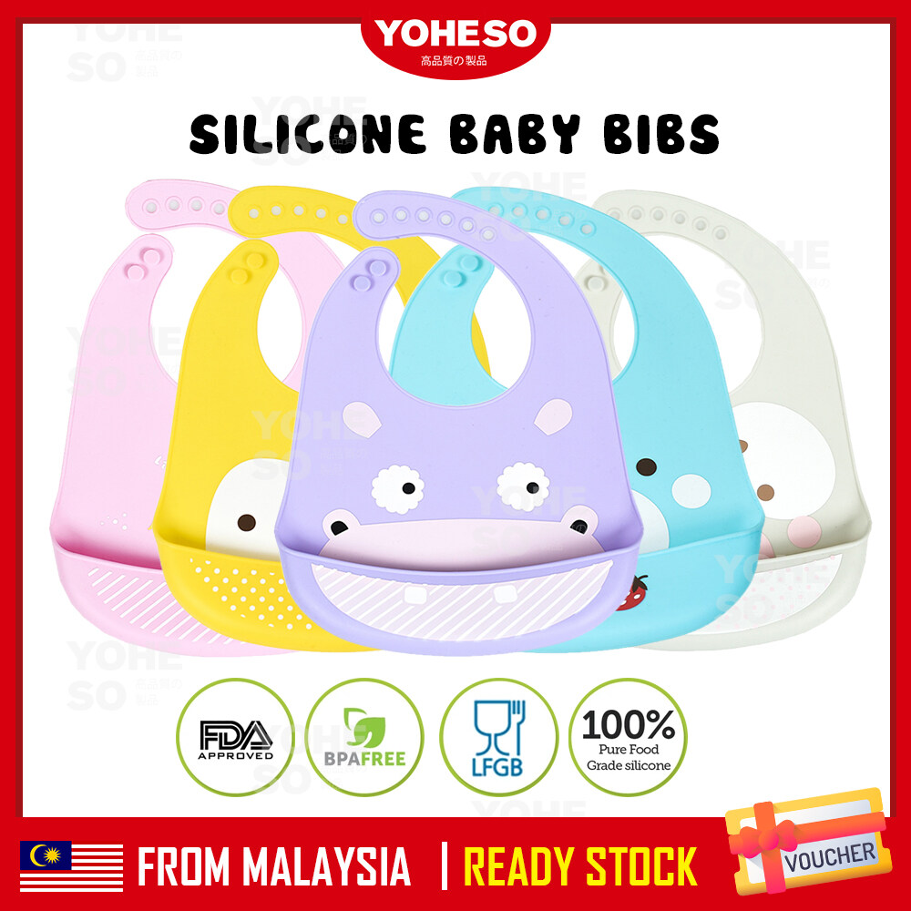 rubber bibs with pocket