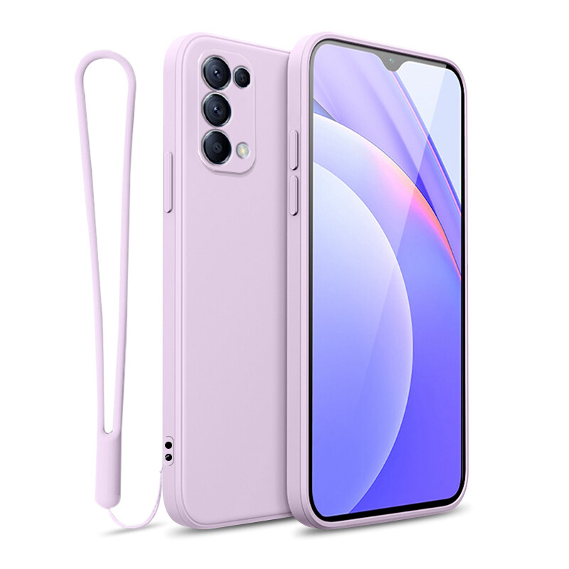 YBD Ốp Cho OPPO Reno 4 Pro Reno 5 Reno 6z Ốp Bảo Vệ Lỗ Camera Chính Xác Ốp Silicon Lỏng Mềm Mỏng Ốp 