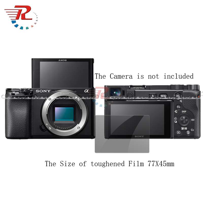 Sony a6100 máy ảnh kính cường lực bảo vệ màn hình cho Sony a6100 Máy ảnh phim tấm dán bảo vệ màn hình màng bảo vệ Độ nét cao