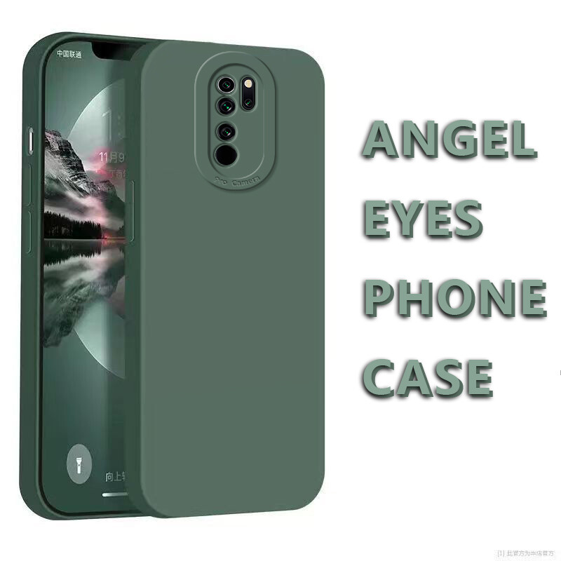 Ốp Lưng Redmi Note 8 Pro Ốp Lưng Vỏ bọc cao su chống sốc bảo vệ toàn bộ máy ảnh silicon vuông