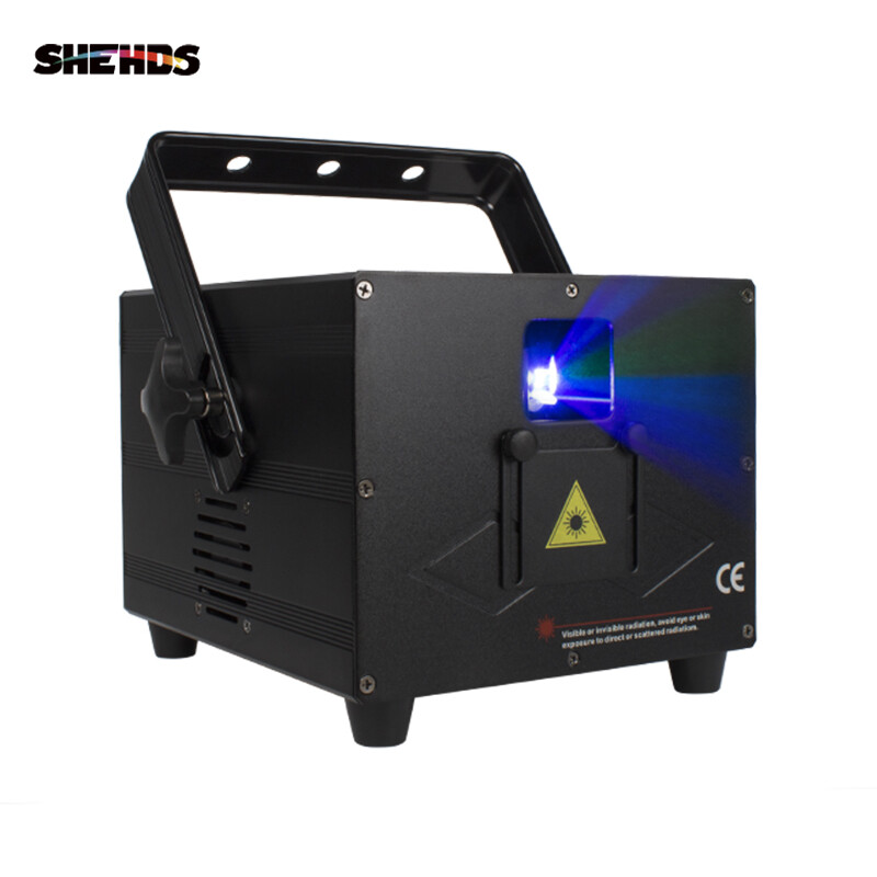SHEHDS 3W เอฟเฟกต์3D เต็มรูปแบบไฟที่สแกนเลเซอร์ RGB สำหรับเครื่องฉายแสงบนเวทีดีเจดิสโก้บาร์ปาร์ตี้ ราคา 8,581 บาท*ส่งฟรี