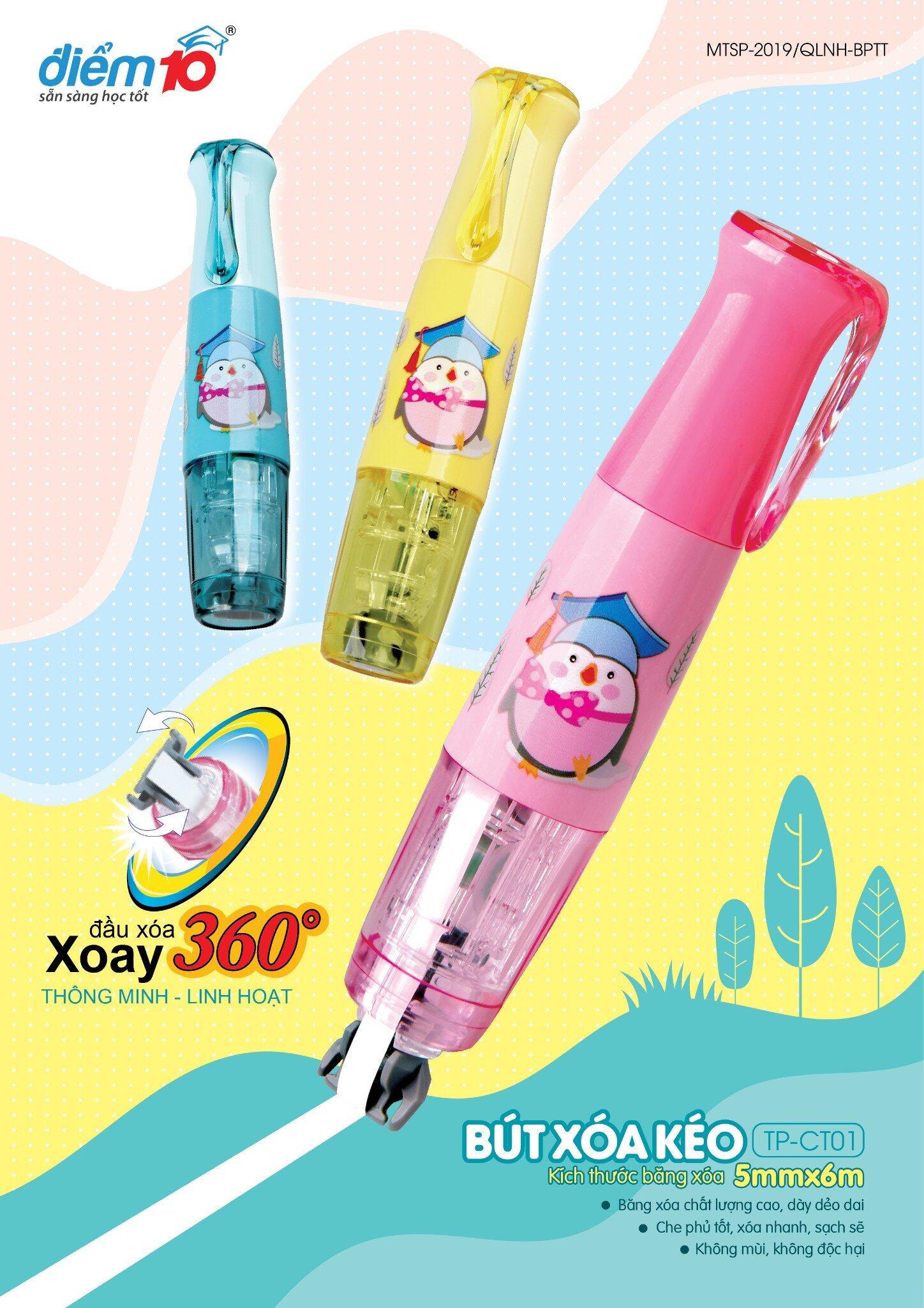 Bút xóa kéo Điểm 10 TP-CT01