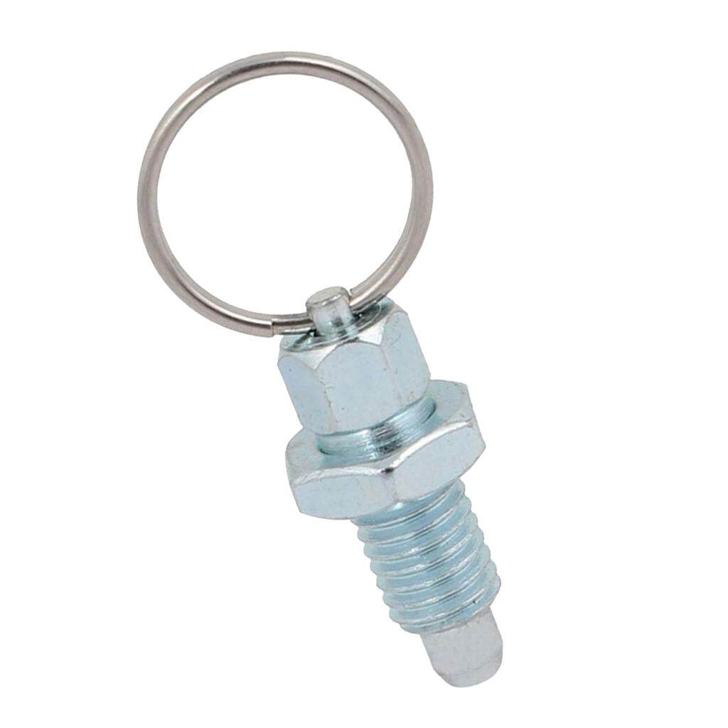 Durable Spring Plungers Indexing Plunger Pin with Pull Ring Easy to Use M8-5 Stainless Steel 
