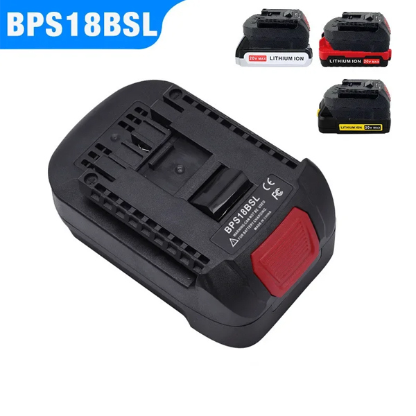USB Adapter For Bosch 18V Battery - Convert To Makita Tool Power Source BS18MT