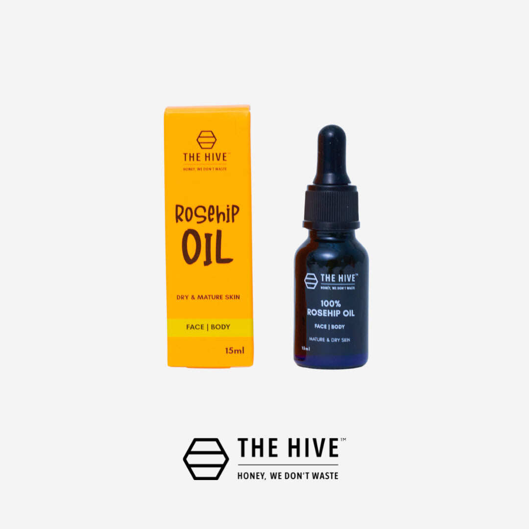 Gambar The Hive Organic Rosehip Oil (15ml)