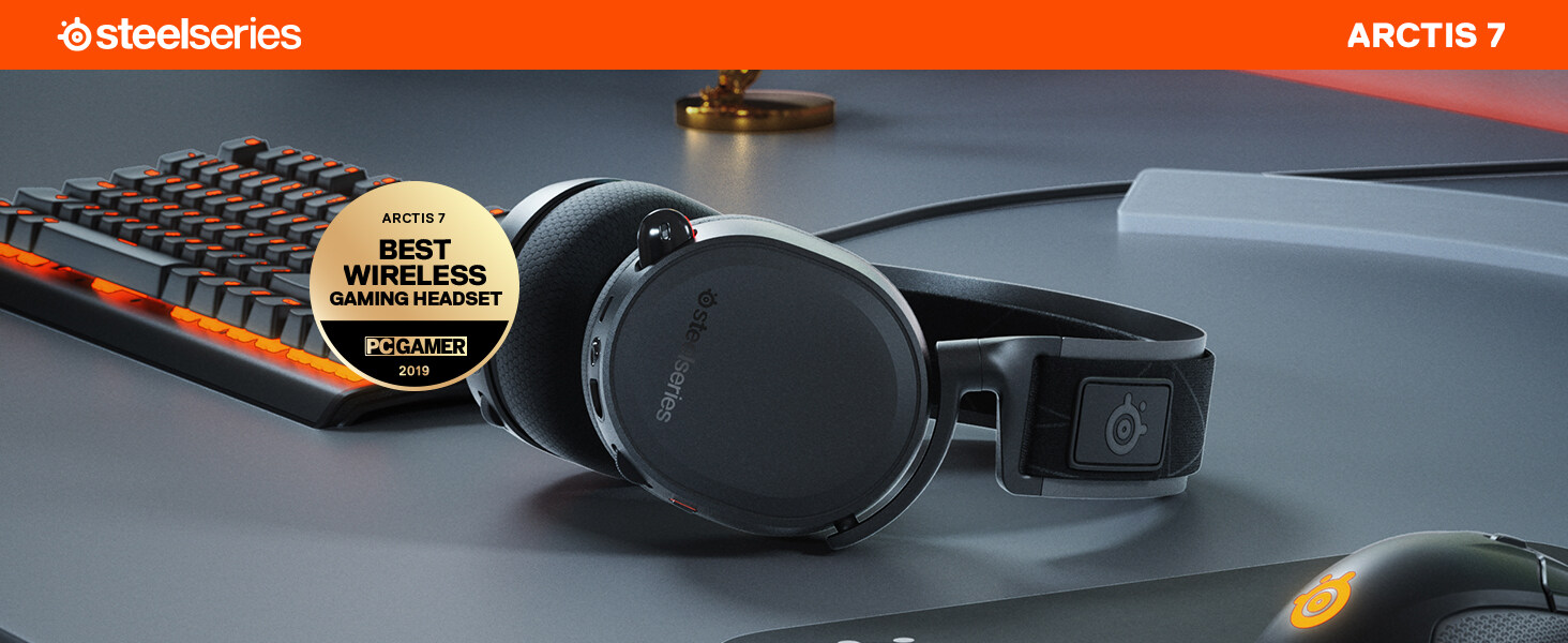 SteelSeries Arctis (2019 Edition) Lossless Wireless Gaming Headset with DTS  Headphone:X v2.0 Surround for PC and PlayStation Black＿並行輸入 通販 