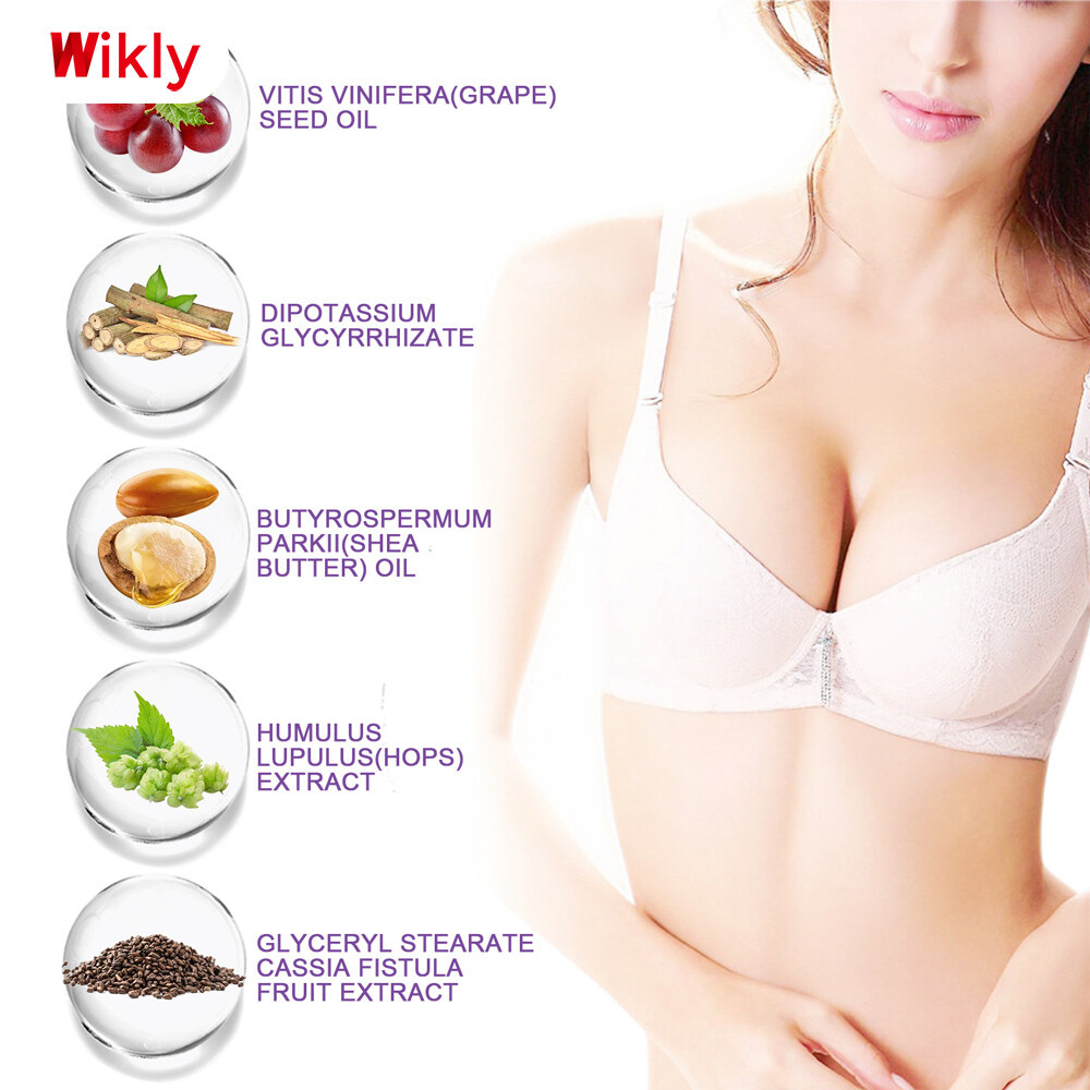Gambar Wikly Breast Enhance Essential Cream Professional Chest Nourishing Massage Cream Firming Lifting Skin Care Supplement 60g for Women Girl Breast Enlargement Cream