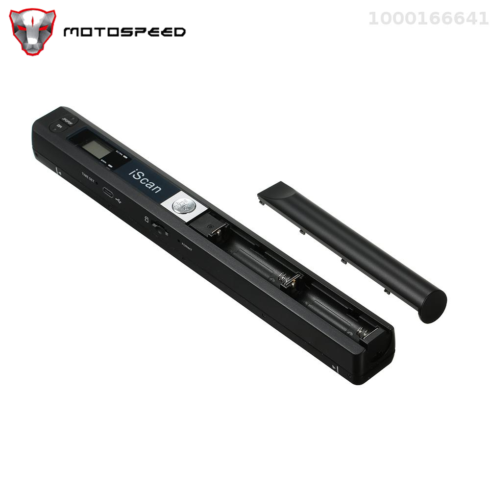MOTOSPEED iScan Portable Scanner Mini Handheld Document Scanner A4 Book Scanner JPG and PDF Format 300/600/900 DPI ราคา 1,853 บาท*ส่งฟรี