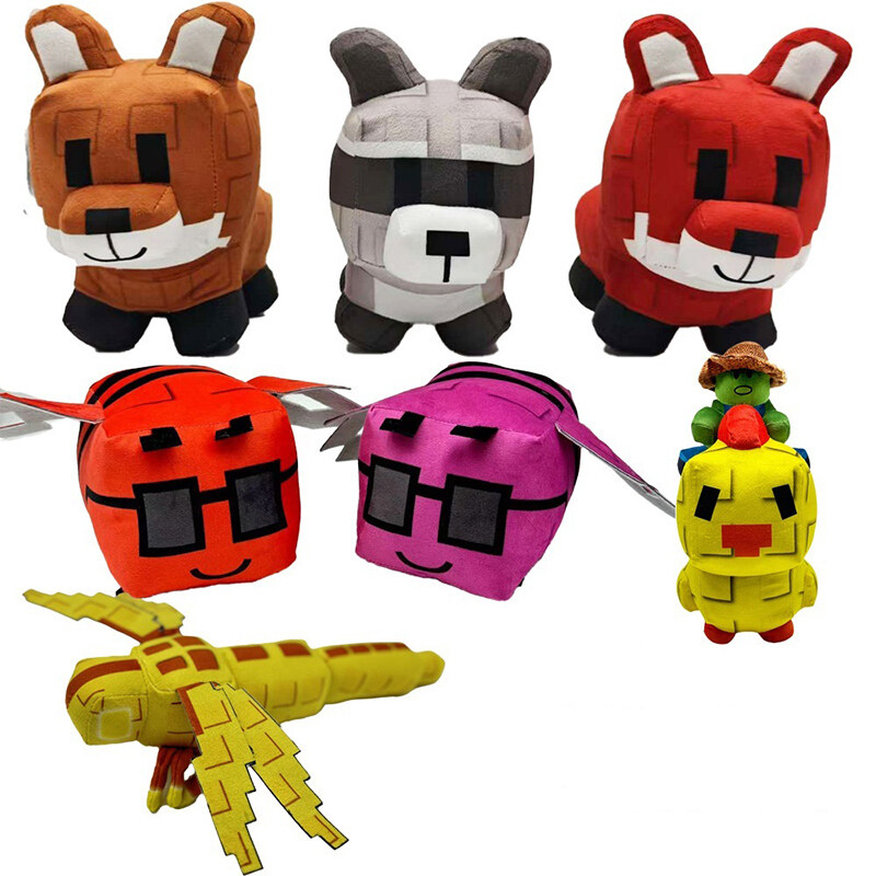 Figura 3D Procione Rosso Da Grow A Garden - Giocattolo Da Collezione Ispirato Al Videogioco