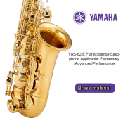 Yamaha alto saxophone 62 wind instrument in B-flat key for adult beginners