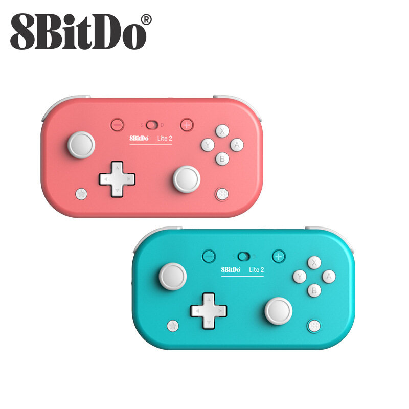 Tay cầm chơi game bluetooth 8bitdo lite 2 bộ điều khiển không dây hỗ trợ kết nối có dây usb-c cho nintendo switch tay cầm chơi game cảm giác rung somatosensory android raspberry pi tay cầm chơi game switch lite / switch oled tay cầm chơi game
