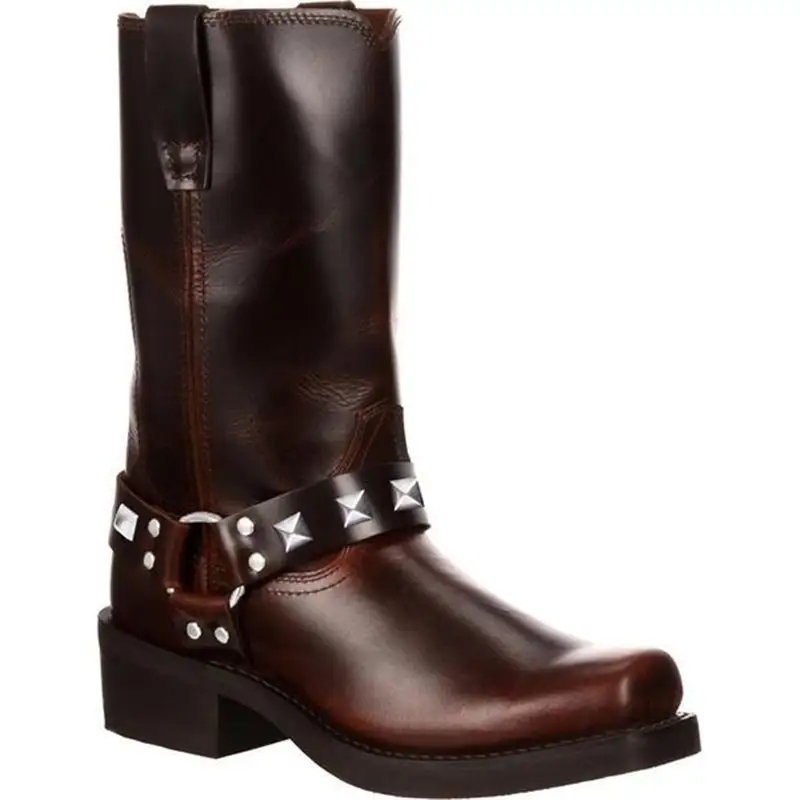 casual square toe boot