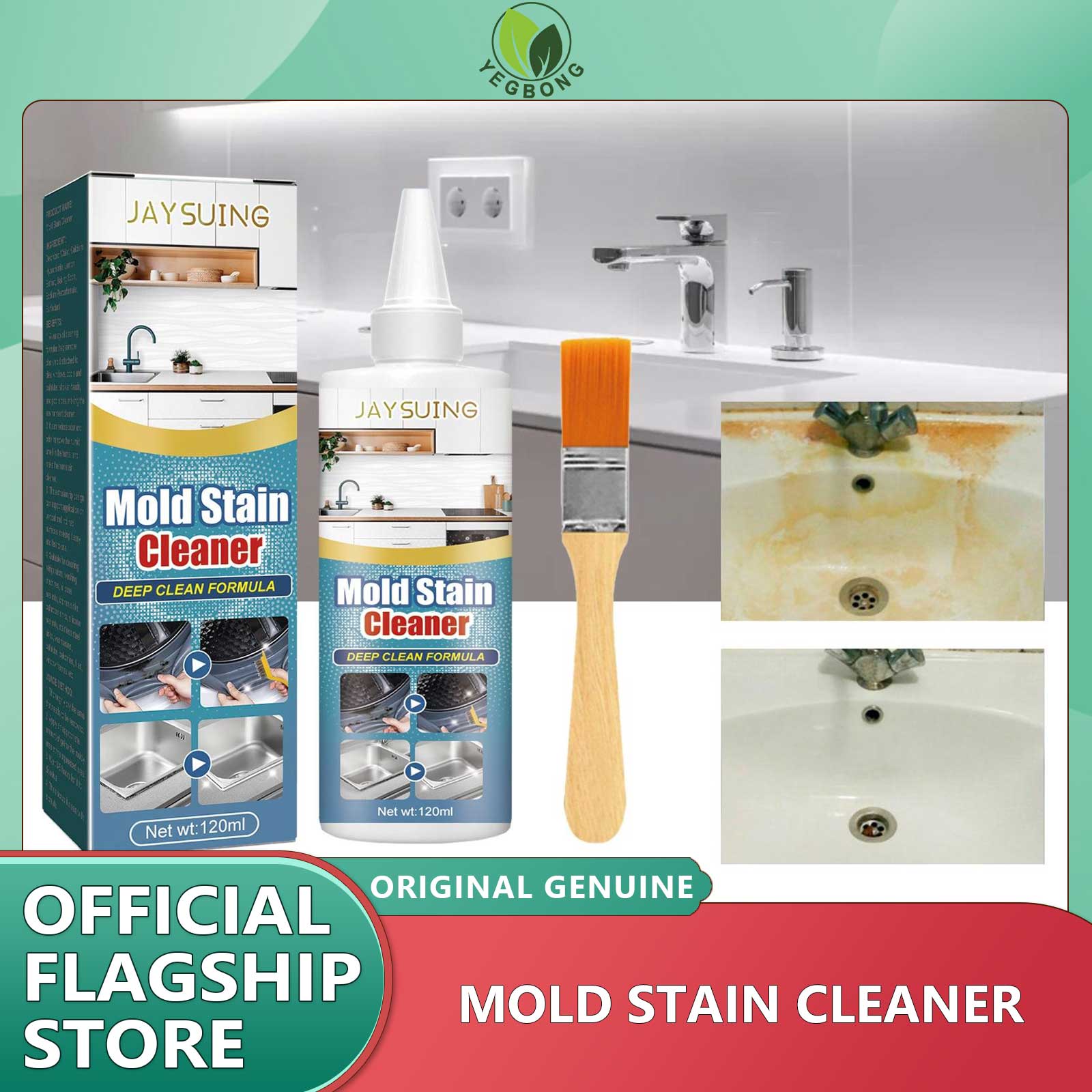 Jaysuing Caulk Mold Remover Quality Whitener Mildew Remover InstantGel Household Tub Tile Cleaner For Home Sink Kitchen Wall Showers Household Mold Remover Spray Mildew Cleaning Agent Furniture Tile Removal Floor Wall Cleaner Multifunctional Mold Remover ราคา 152 บาท*ส่งฟรี