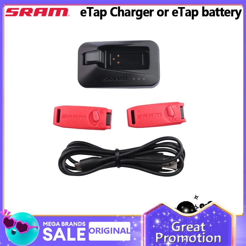 1PCS SRAM ETAP Charge ETAP Battery Red Color With Box Bike Charge Bikes Parts Fit Rival Road Bicycle Electronic 12 Speed Set Bike Accessory Bikes Parts ราคา 2,428 บาท*ส่งฟรี