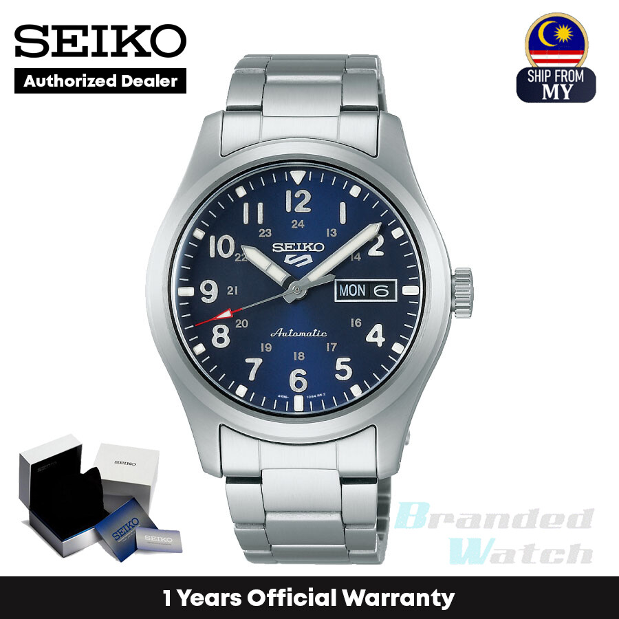 Official Warranty] Seiko SRPG27K1 Men's Seiko 5 Sports Automatic Black Dial  Silver Stainless Steel Strap Watch (watch for men / jam tangan lelaki / seiko  watch for men / men watch) | Lazada