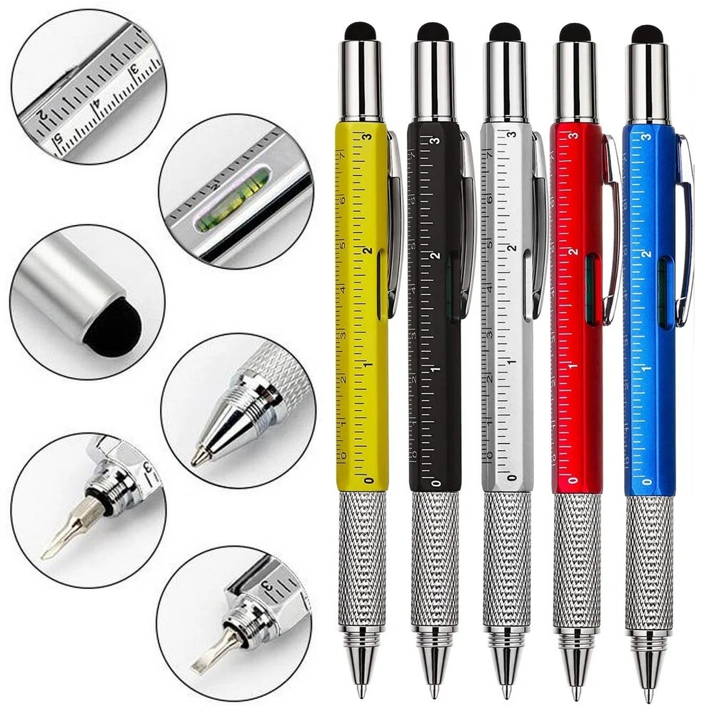 Universal 7in1 Touch Screen Pen Stylus Pens for Ipad Apple Samsung Tablet All Capacitive Screen with Screwdriver