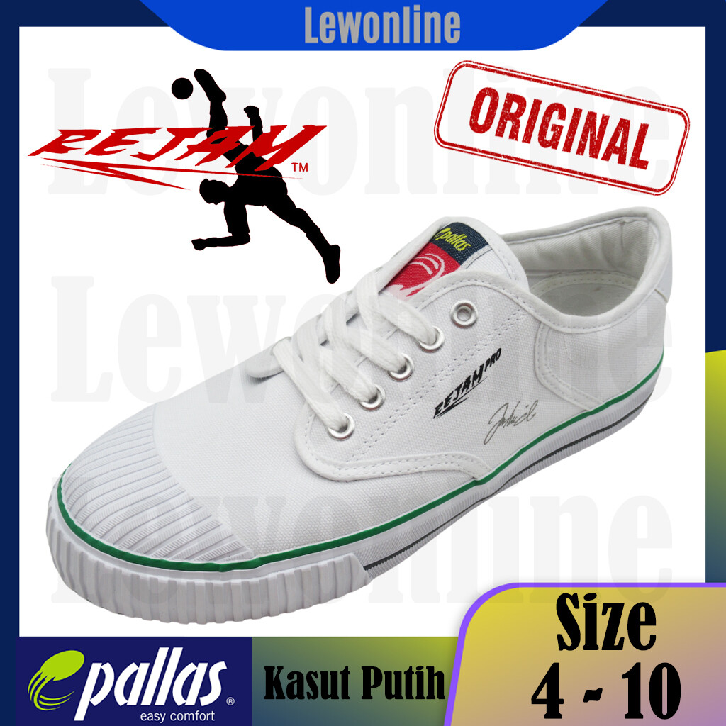 PALLAS REJAM SEPAK TAKRAW SHOES LO CUT SHOE LACE RJ07002WGB WHITE