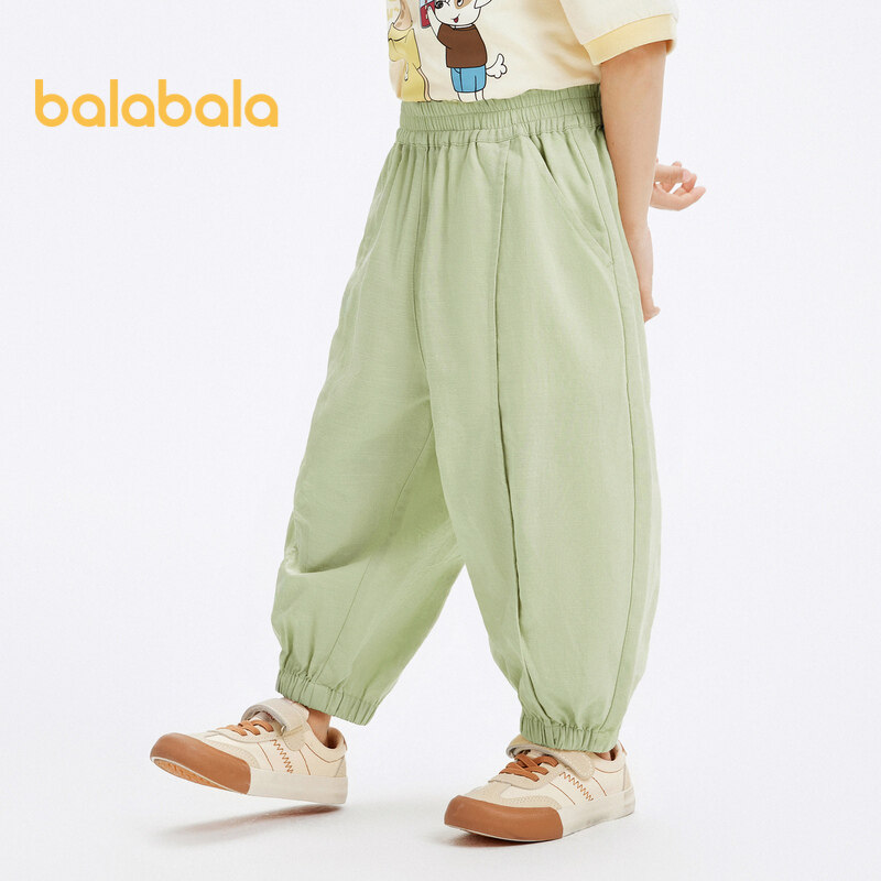 Balabala Boys' Pants Baby Mosquito Proof Pants 2024 New Children's Ankle Pants Summer Hundred With Solid Color ราคา 544 บาท*ส่งฟรี
