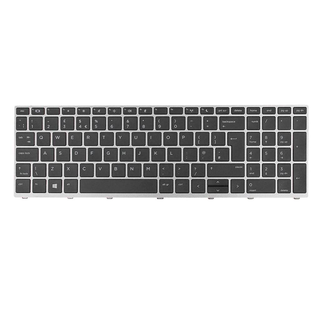 Shiwaki Keyboard Replacement Uk For Hp Probook 450 G5 455 G5 470 W Silver Frame Lazada Ph