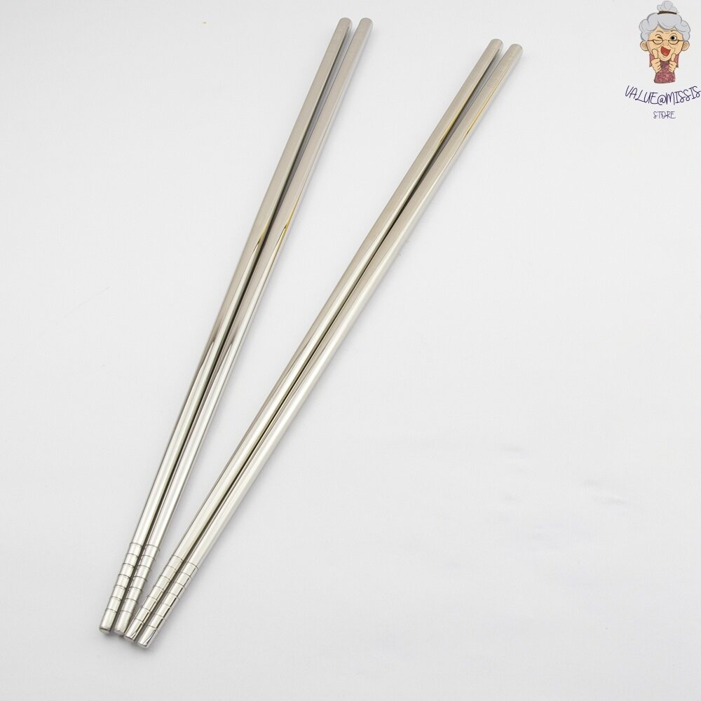 Gambar Stainless Steel SUS316 Extra Long Silver Chopstick(1 pair) ???SUS316????(??)