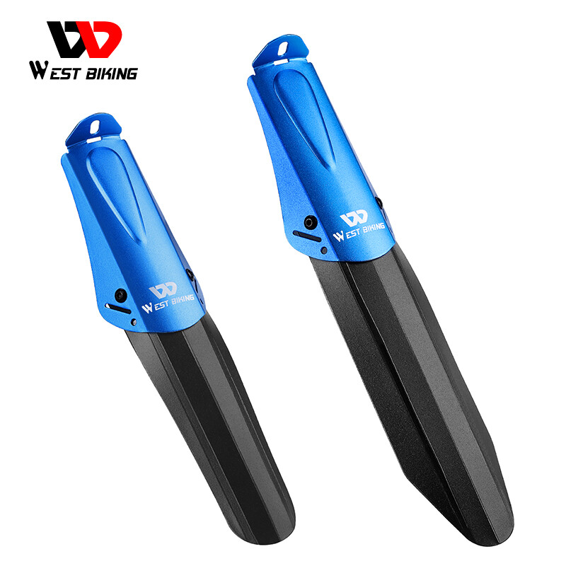 West biking 2 chiếc chắn bùn xe đạp có thể gập lại cho xe đạp cánh bánh xe đạp leo núi 14-20 inch chắn bùn chắn bùn lốp xe leo núi có thể điều chỉnh phụ kiện xe đạp