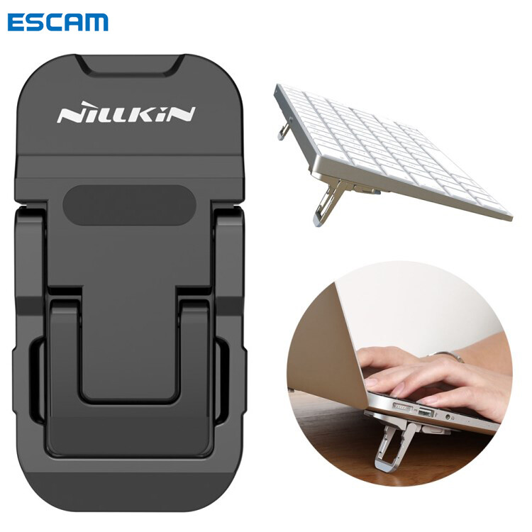 Escam nillkin giá đỡ laptop kệ chân laptop nilkin bolster plus 1 cặp giá đỡ máy tính xách tay có thể gập lại tiện dụng giá đỡ máy tính xách tay bằng hợp kim kẽm để bàn