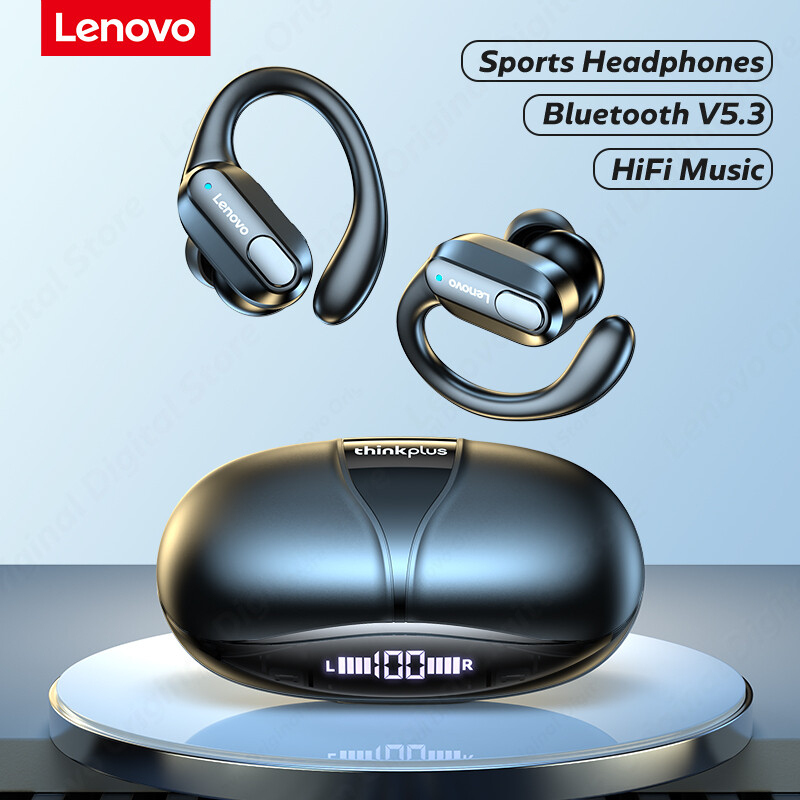 Lenovo XT80 TWS Bluetooth Earphone AI Touch Control Gaming Headset With Mic Mini True Wireless Earbuds LED Digital Display Android Universal Mobile Phone ราคา 599 บาท*ส่งฟรี