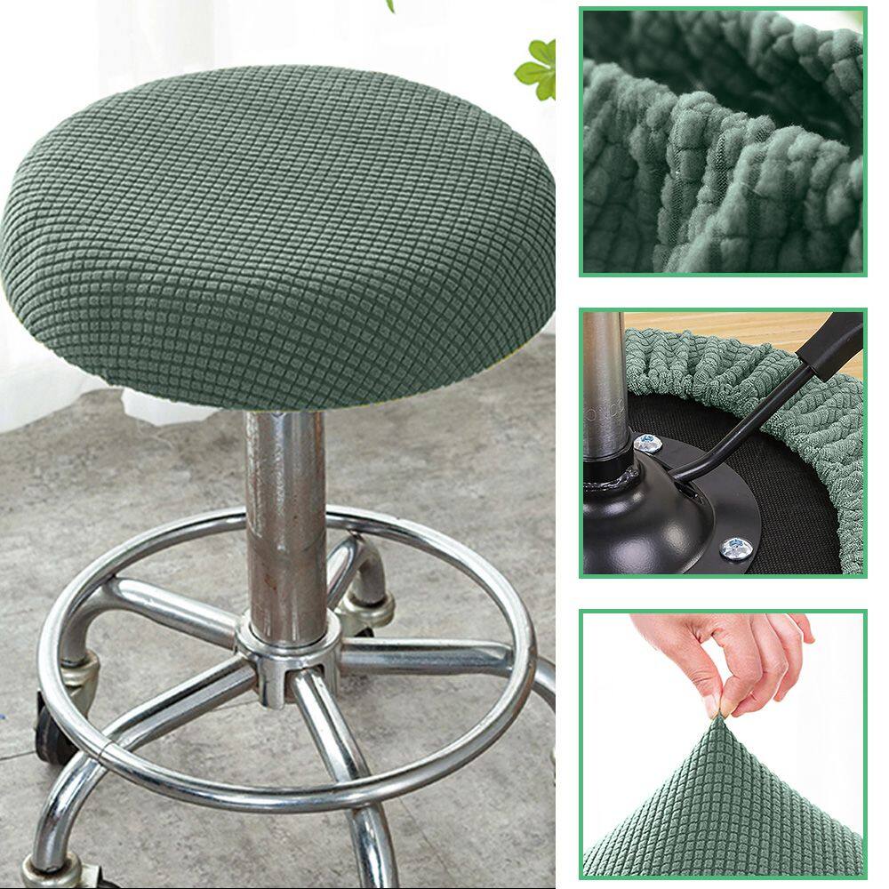 round chair cover Cushion cover 3 sizes stool cover antifouling all 5 colors 