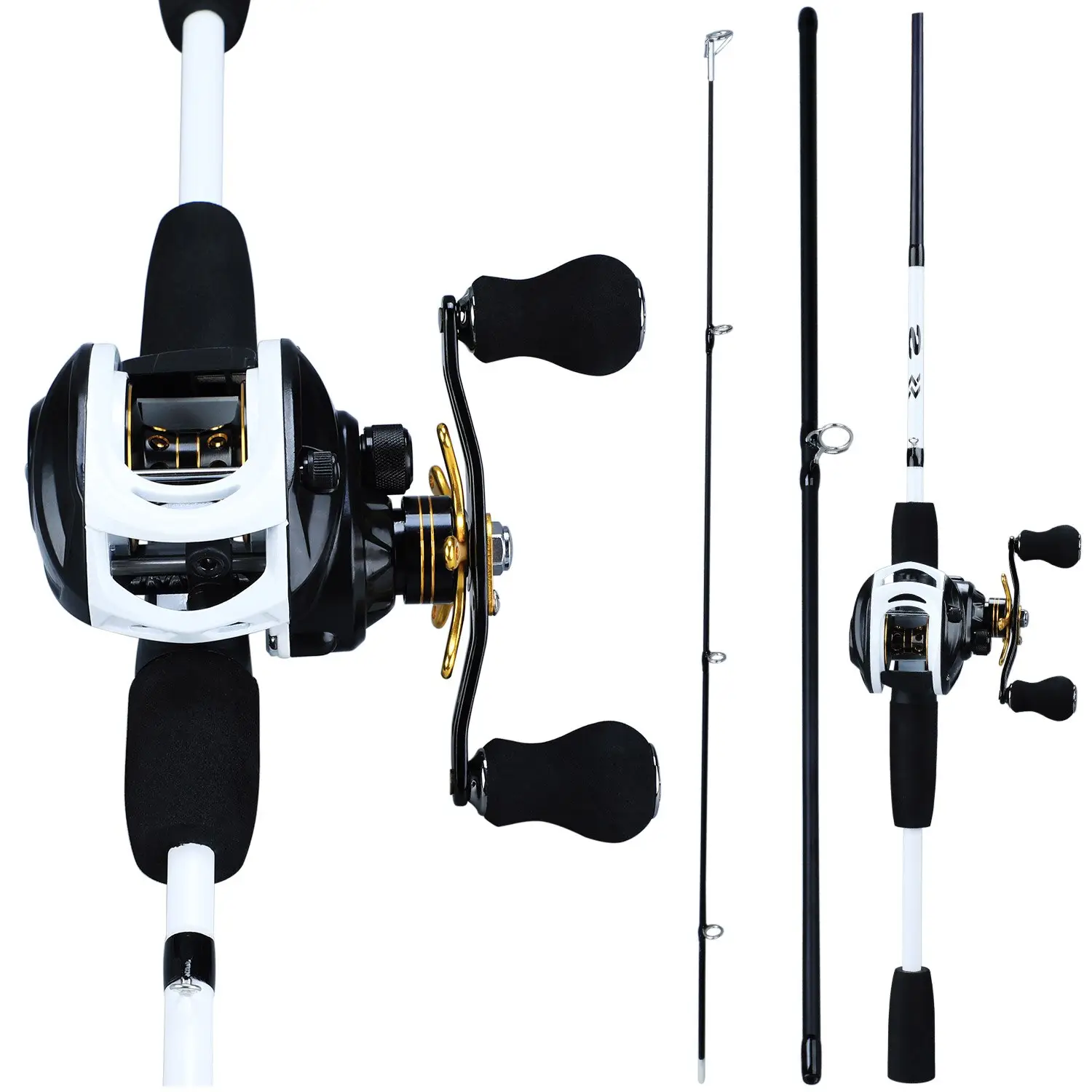 baitcaster rod and reel combo