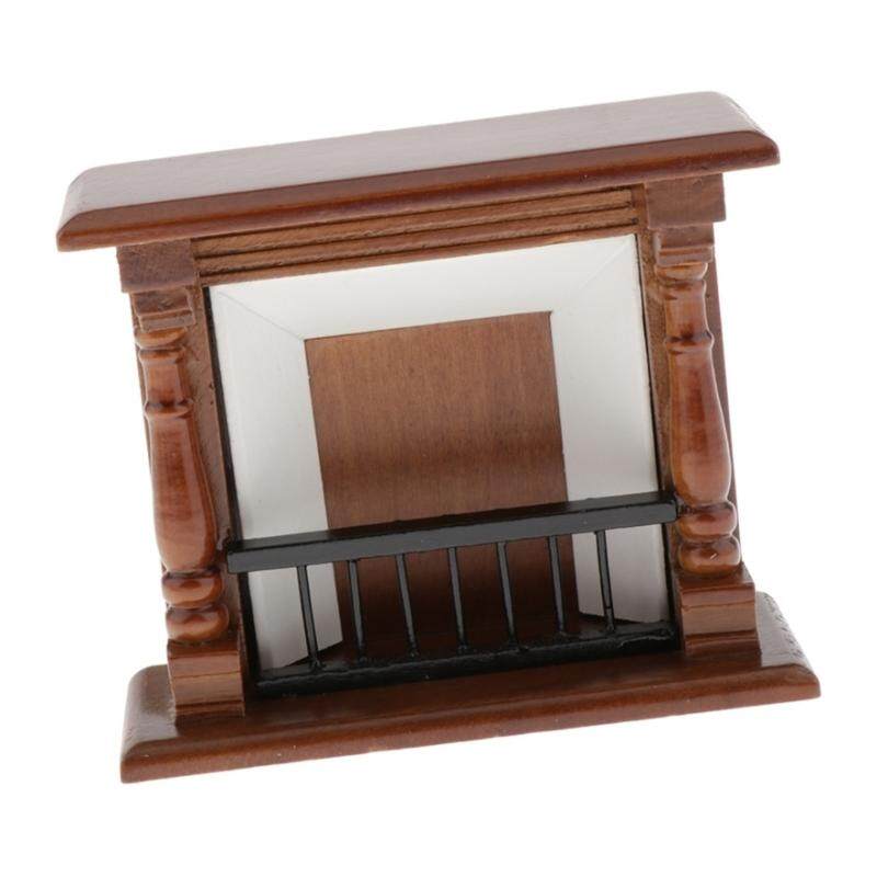 1/12 Scale Dollhouse Miniature Furniture Well Made Fireplace for Dolls House Furnishings