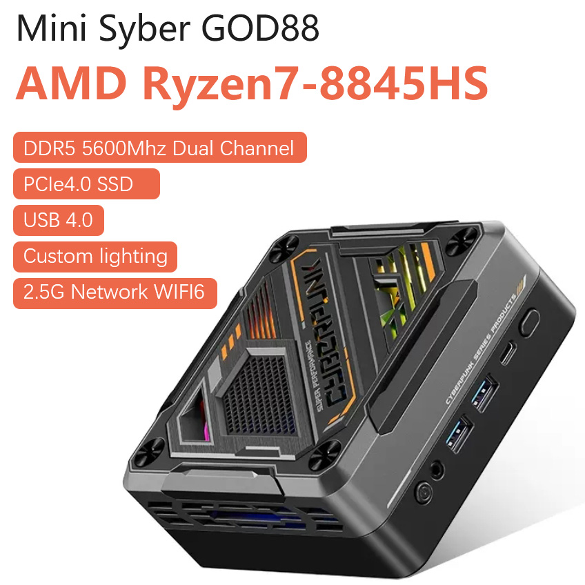 Ryzen 7 Mini Pc - Amd Ryzen 7 7840Hs, 32Gb Ddr5 Ram, 1Tb Pcie 4.0