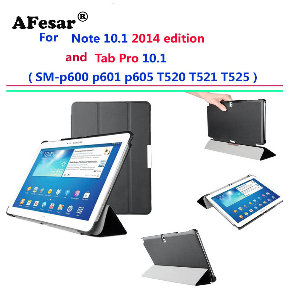 Ốp Lưng Điện Thoại Thông Minh Cho Samsung Galaxy Note 10.1, Phiên Bản 2014 SM- P600 P601 P605, Có Giá Đỡ Siêu Mỏng, Tự Động Ngủ