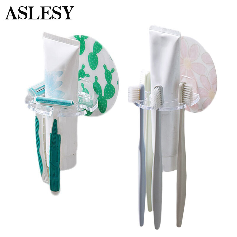1 chiếc dụng cụ sắp xếp bàn chải đánh răng sáng tạo giá treo tường bàn chải đánh răng điện dụng cụ sắp xếp phòng tắm tiết kiệm không gian không cần đục lỗ